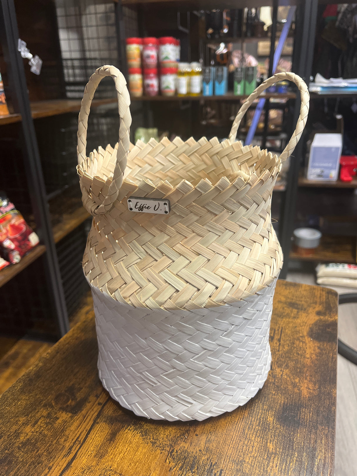 Morris Basket Painted