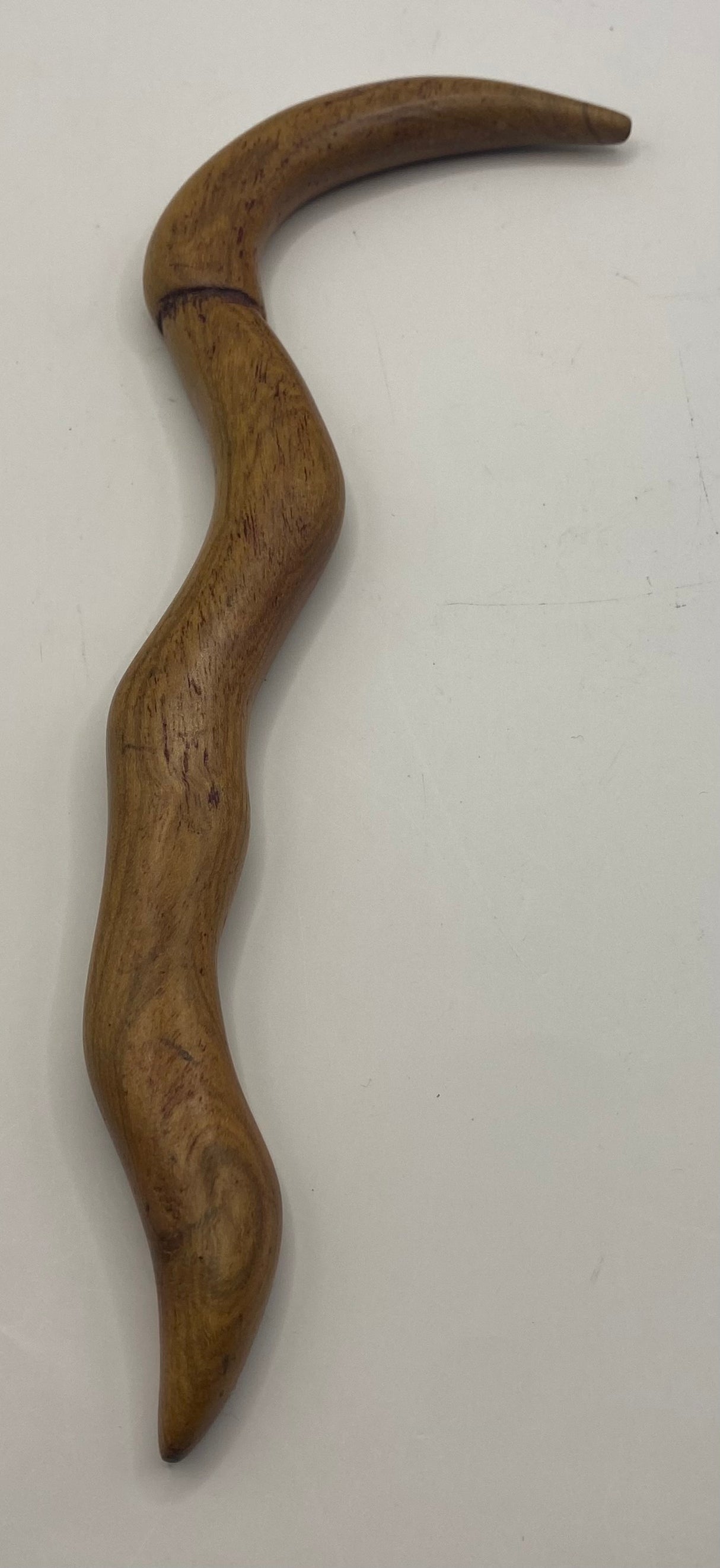 Wooden Hand Carved Worm