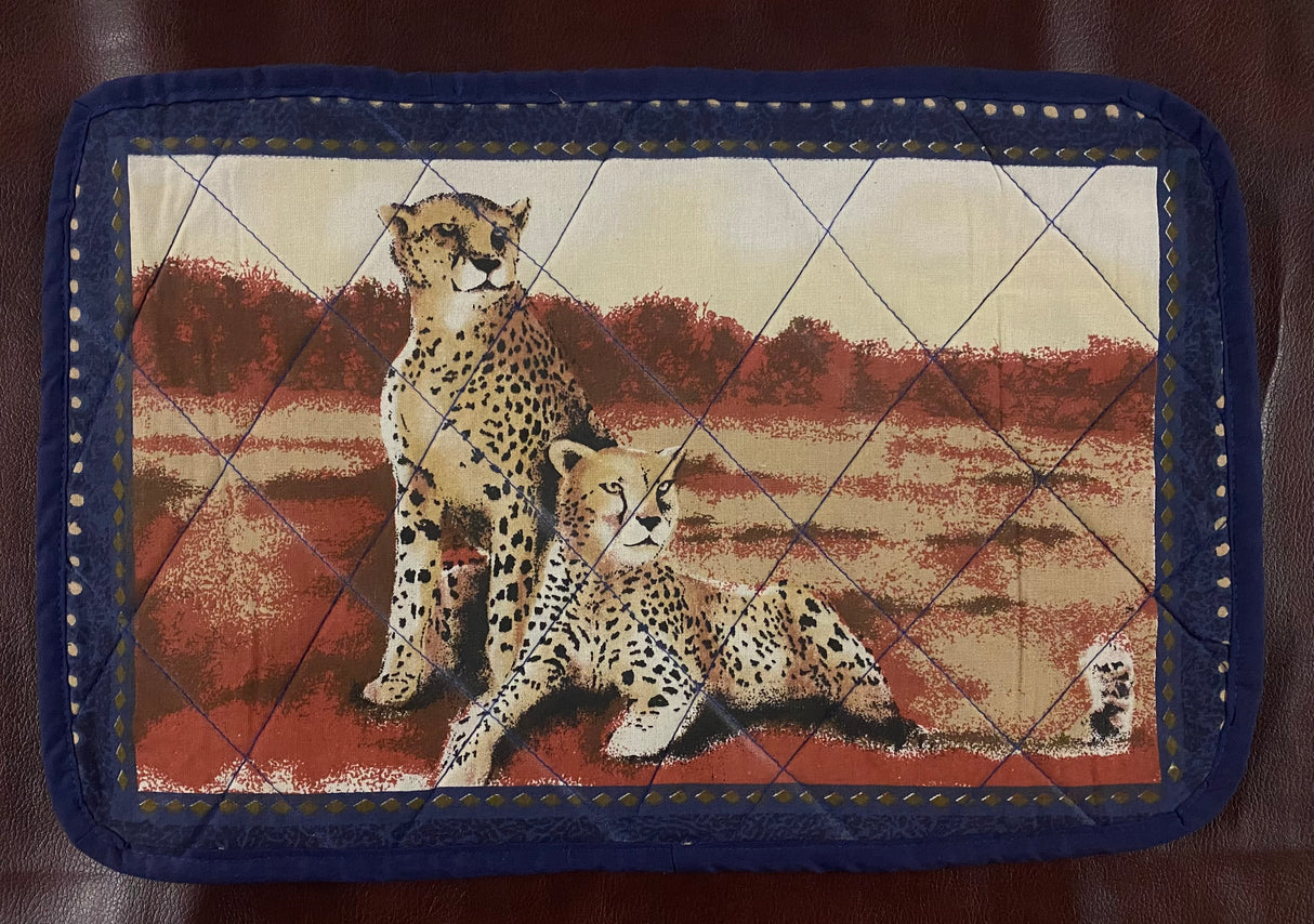 Animal Painted Placemats with Serviettes