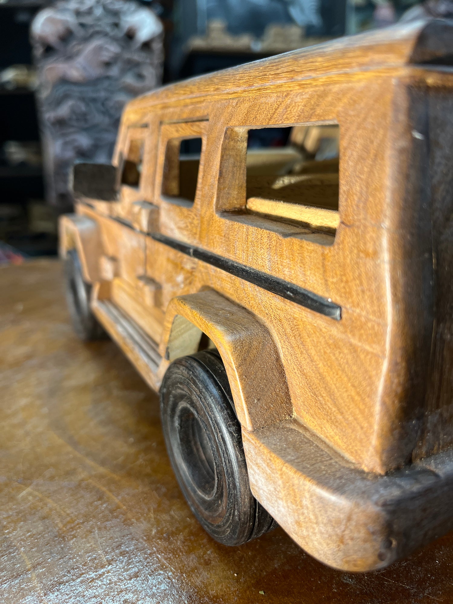 Mercedes G Wagon AMG Style V1.2 Hand Carved Mahogany