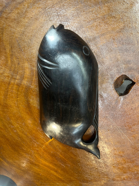 Unique Wooden Fish Shaped Tray / Dish