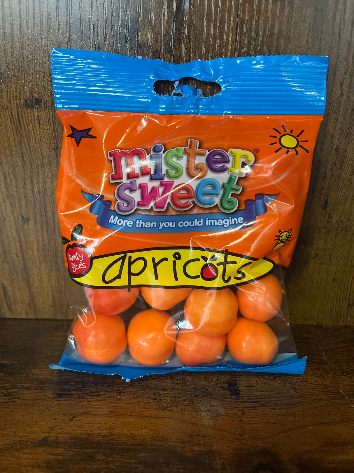 Mr Sweet Aunty Alice Apricots 125g Pack