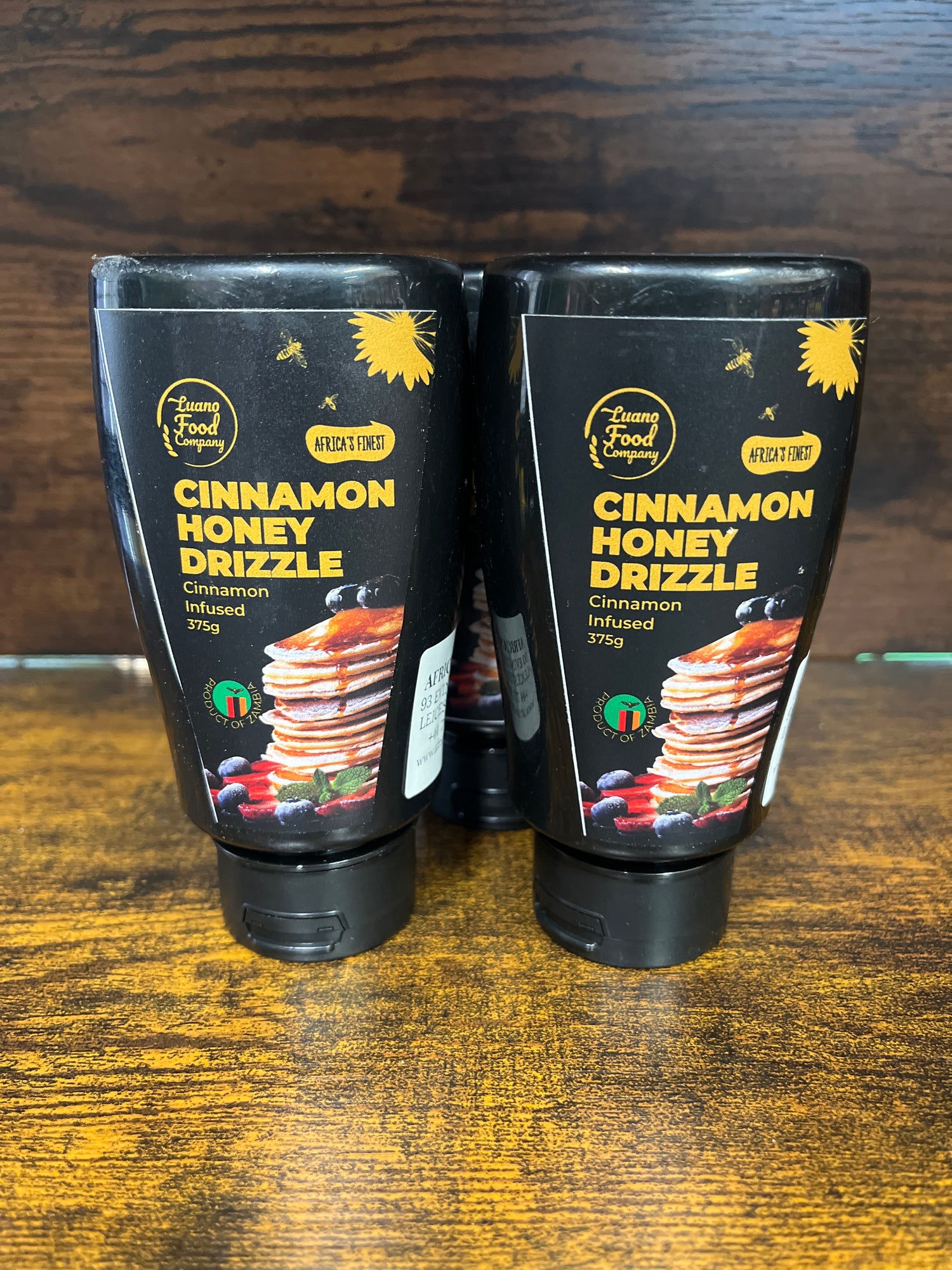 Luano Cinnamon Honey Drizzle 375g Bottle