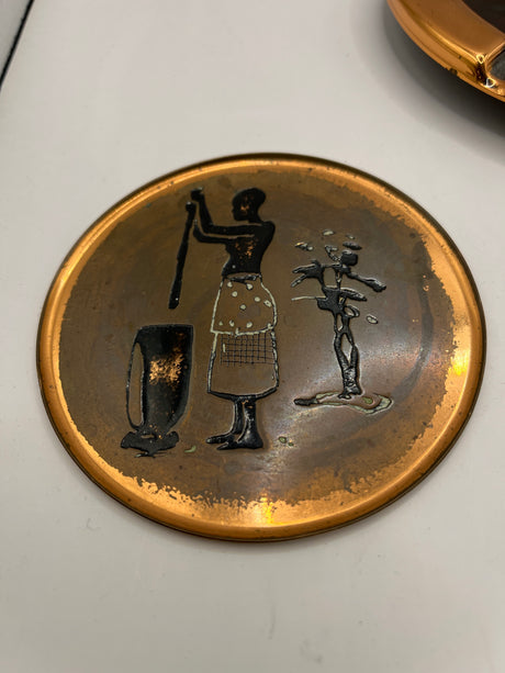 Swaziland Ash Tray and 3 Coaster Set