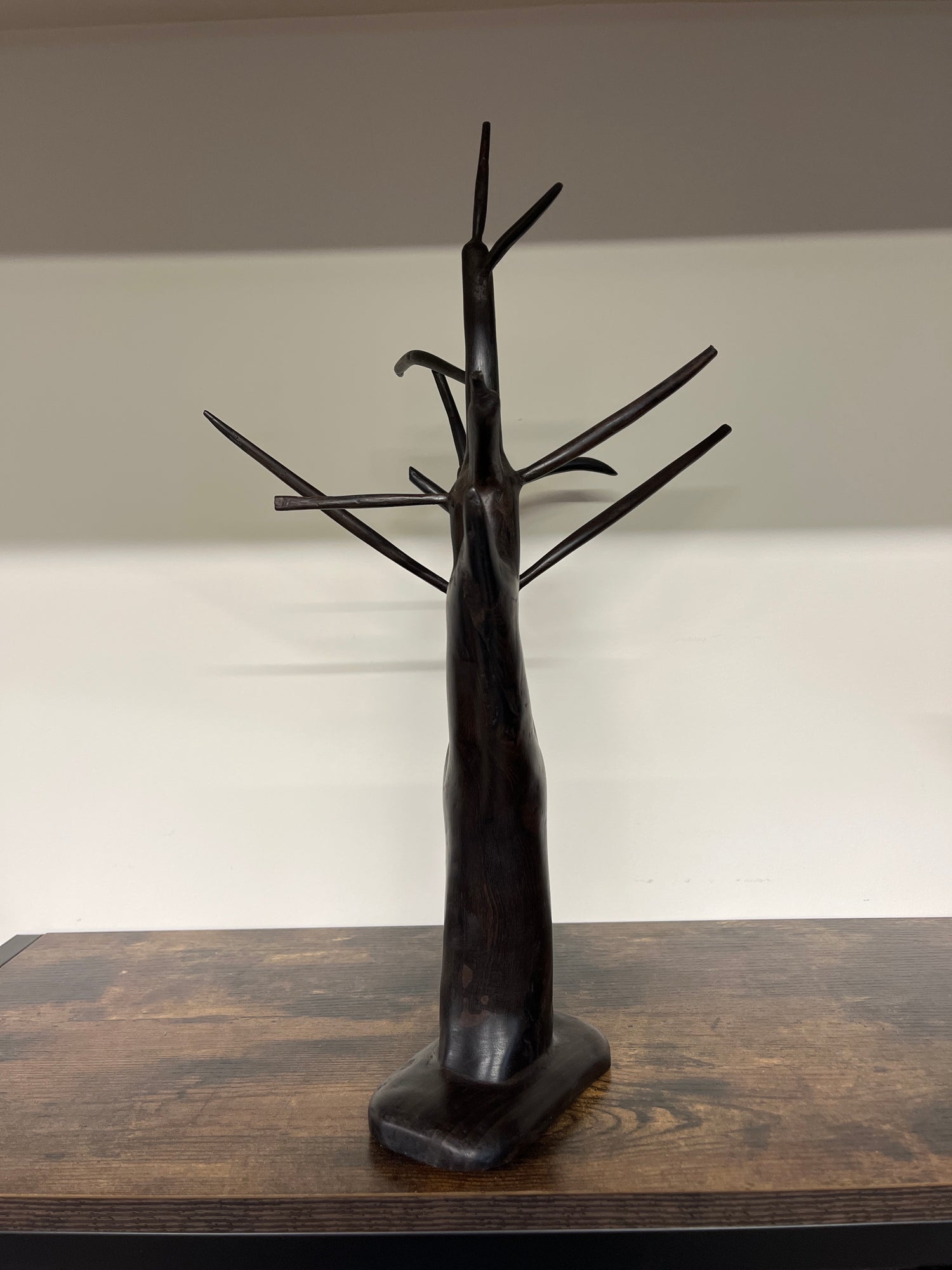 Hand Carved Ebony ‘Dead Tree’