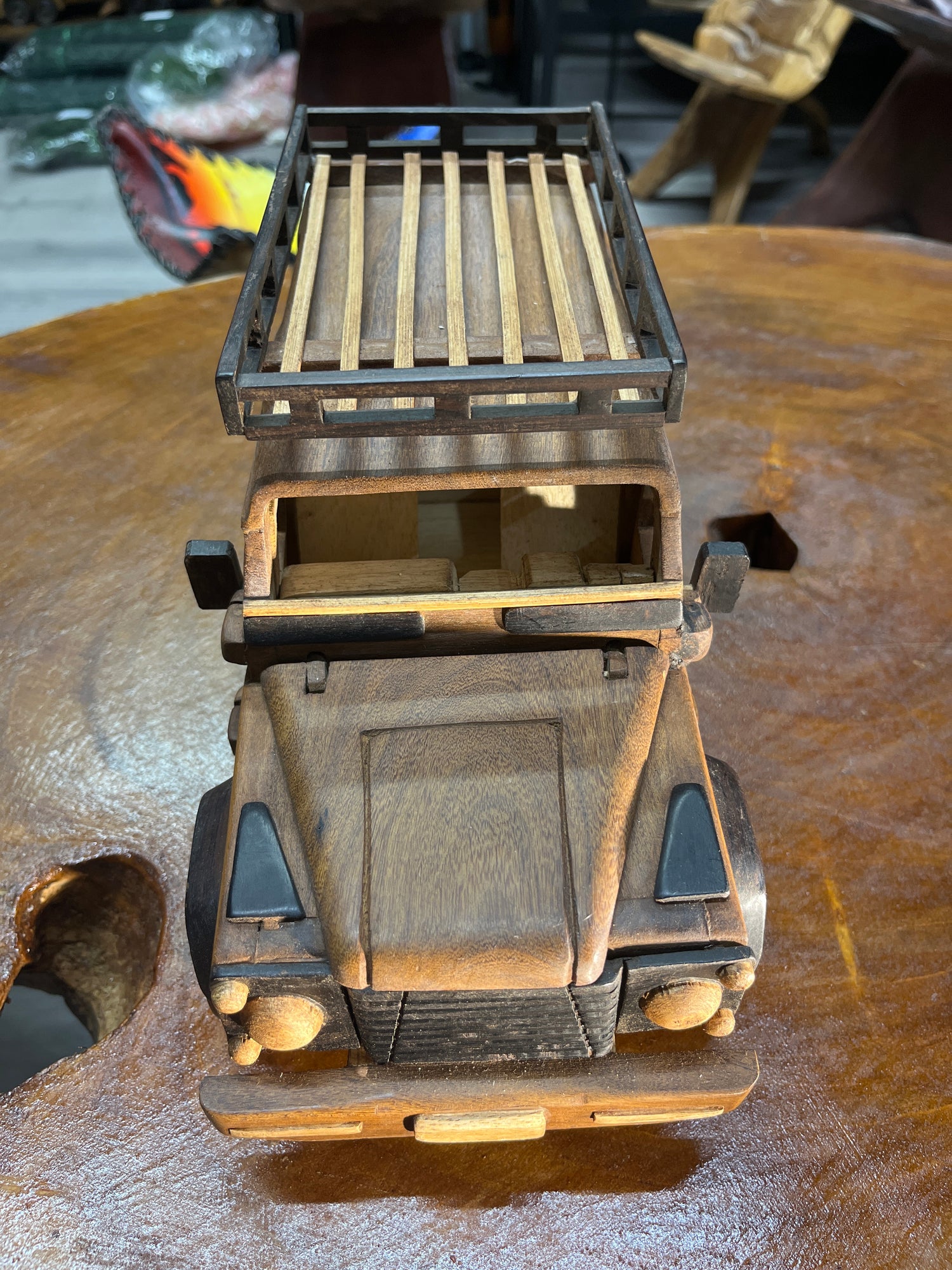 Classic Landrover Defender V3.1 Hand Carved Mahogany with Ebony