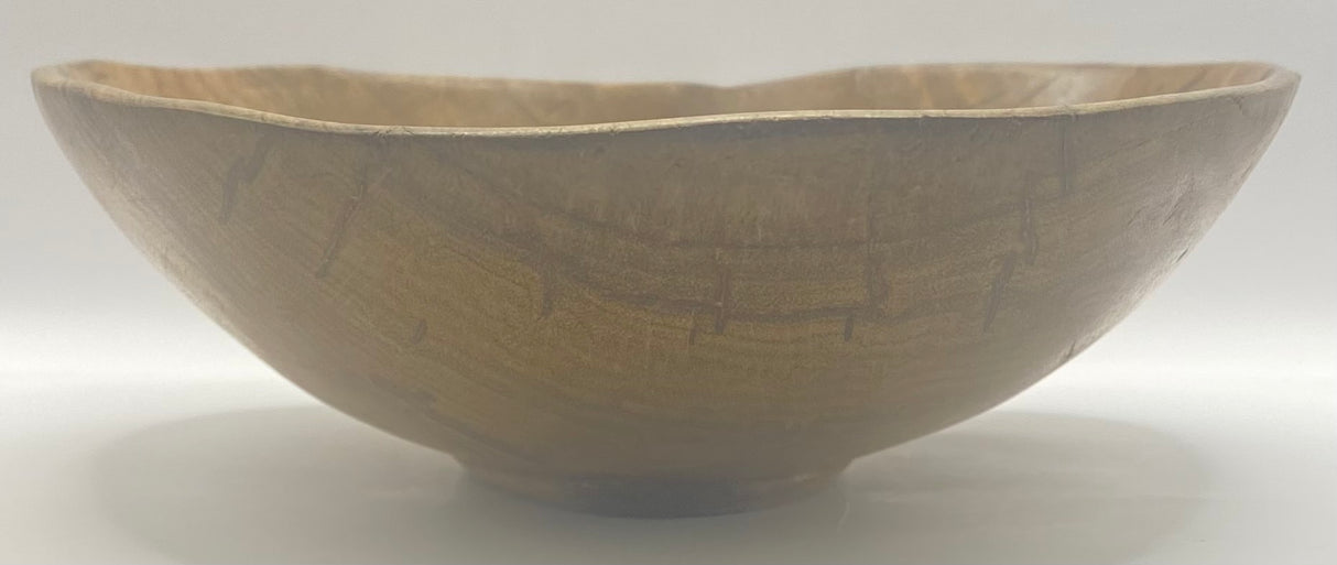 Heart Shaped Mahogany Bowl