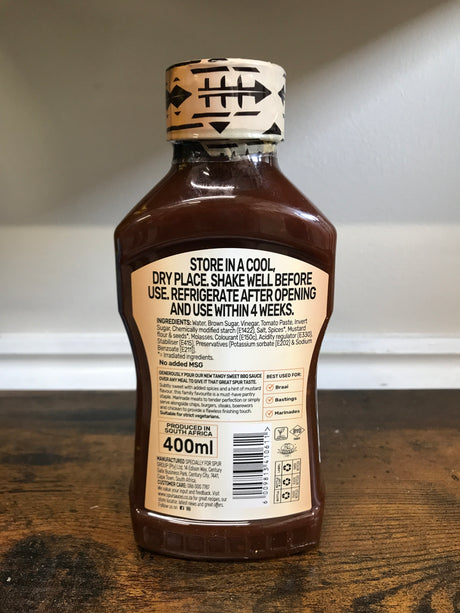 Spur Tangy Sweet BBQ South African Sauce 400ml