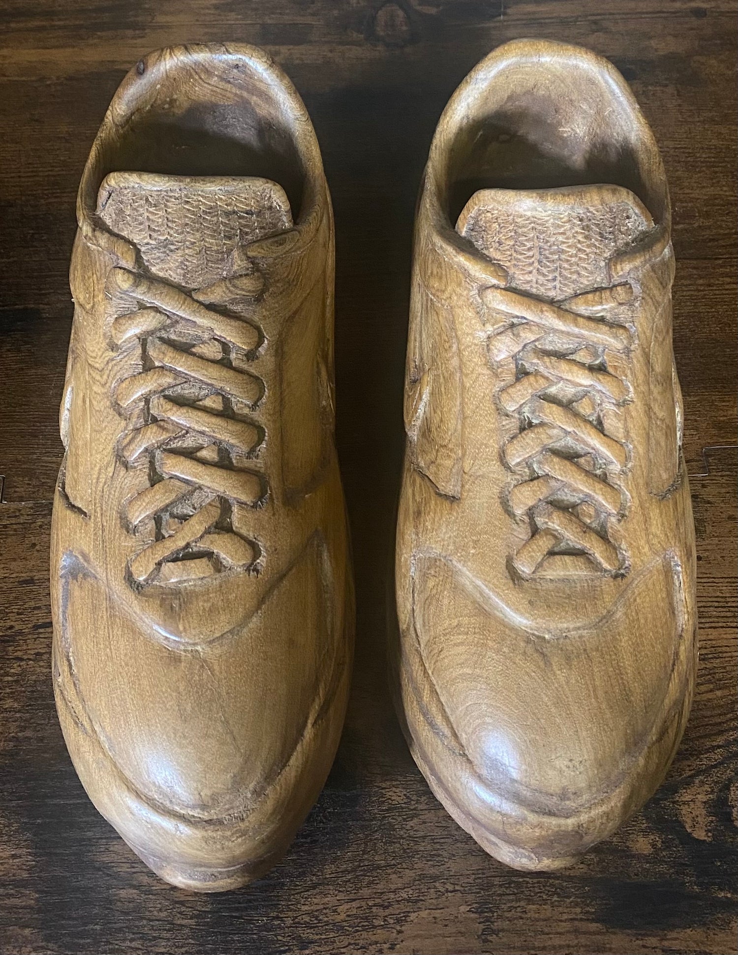 Air Max 90 4.1 Carved Mahogany Display Piece