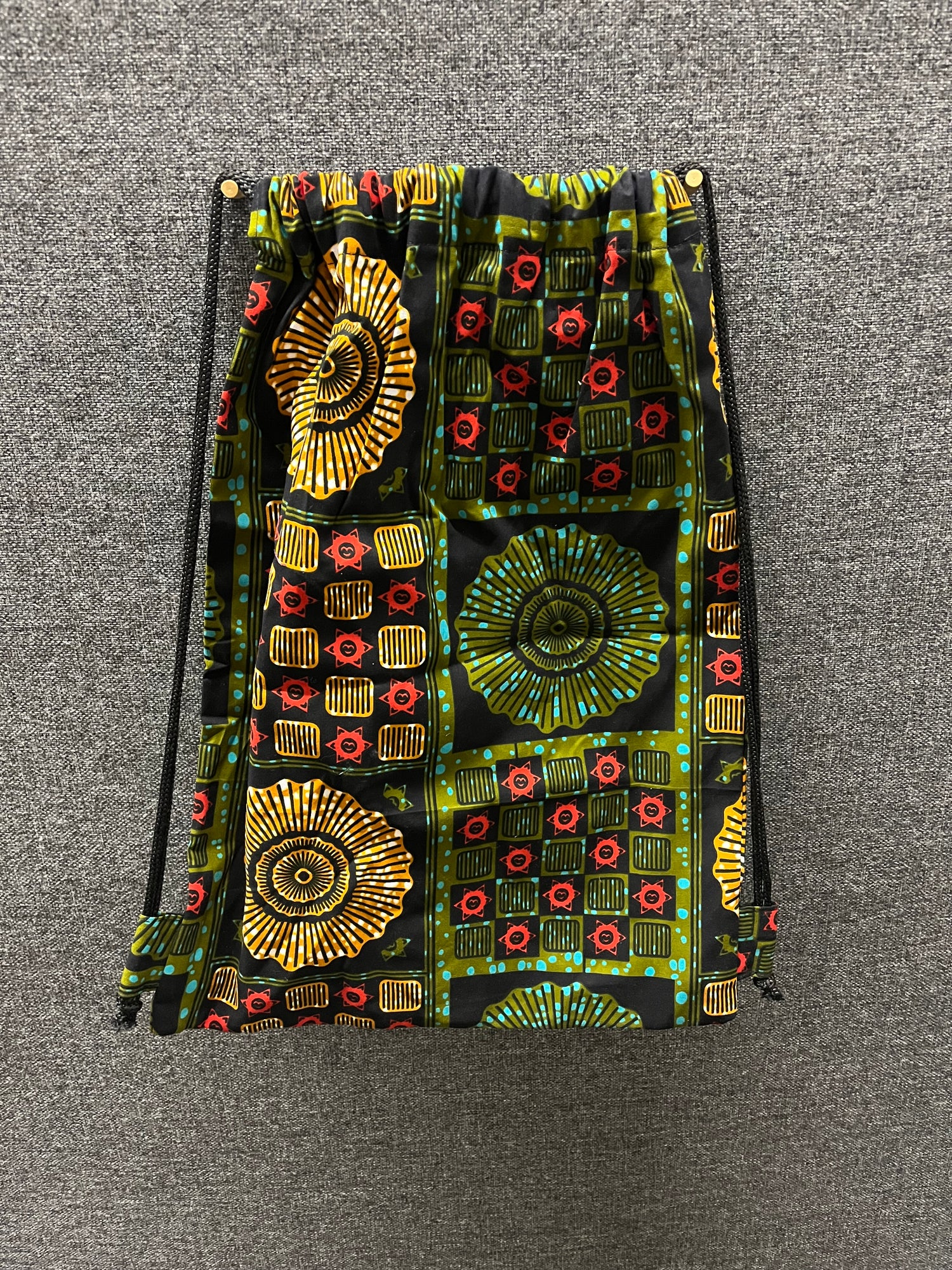 Queen Tenge - Chitenge Drawstring Bag
