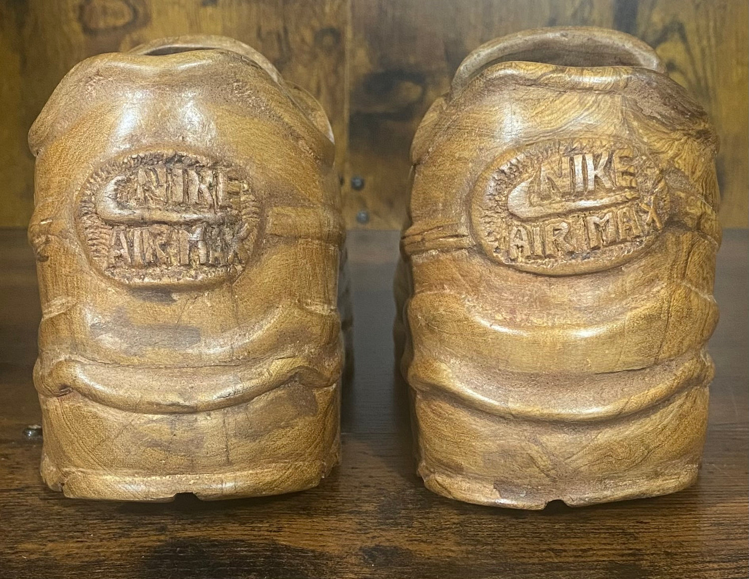 Air Max 90 4.1 Carved Mahogany Display Piece
