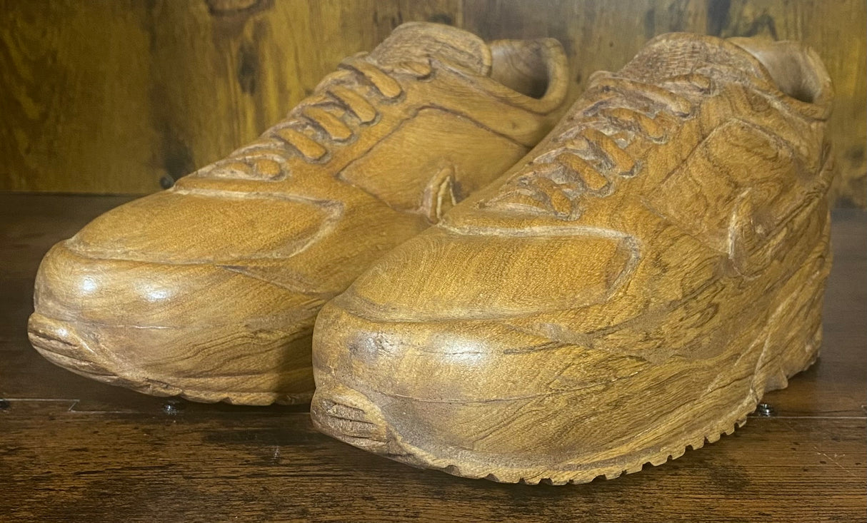 Air Max 90 4.1 Carved Mahogany Display Piece