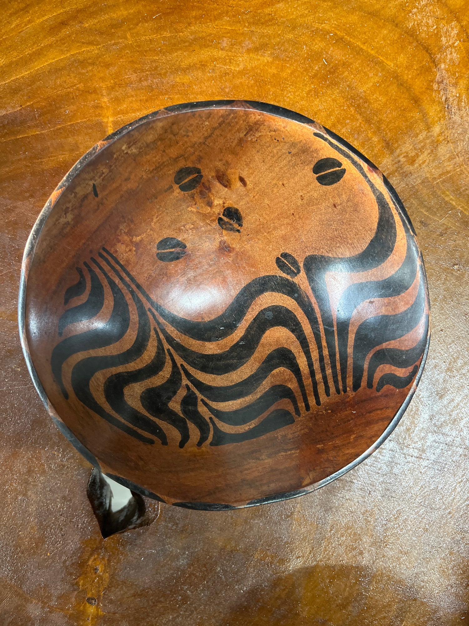 Mahogany Handmade Wooden Bowl