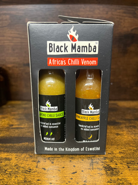 Black Mamba Chilli Sauce Gift Box (4 x 50ml)