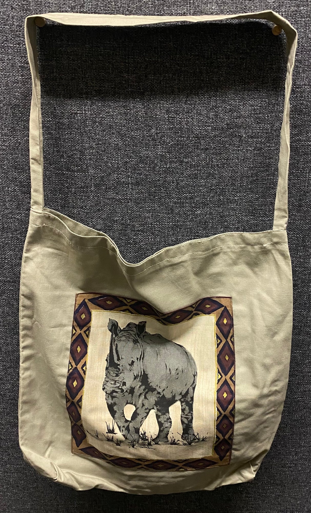 Two Prints Cloth Tote-bag