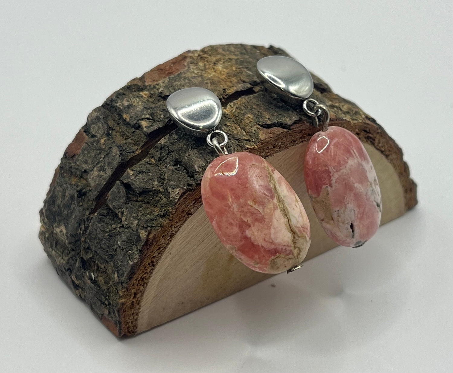 Rhodonite Earrings