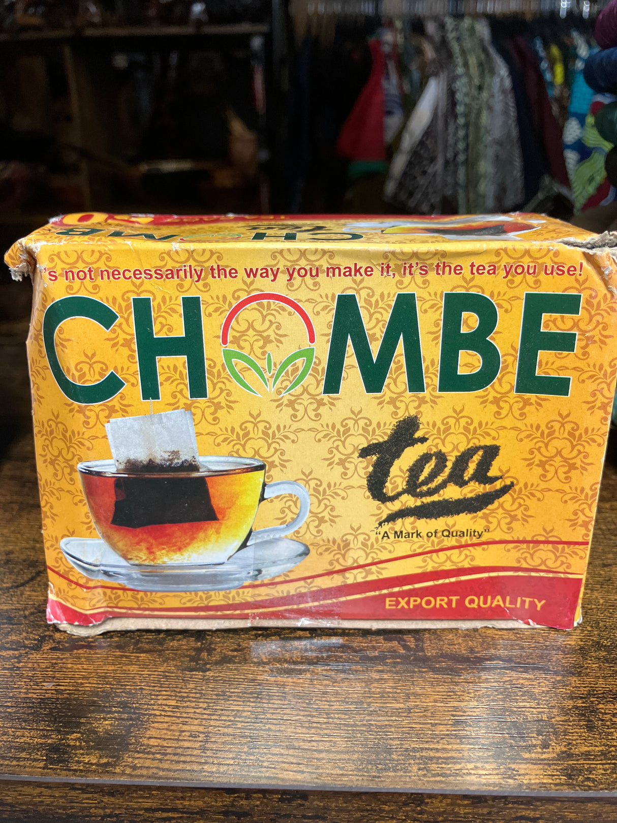 Chombe Tea (50 Tea Bags) 100g Box