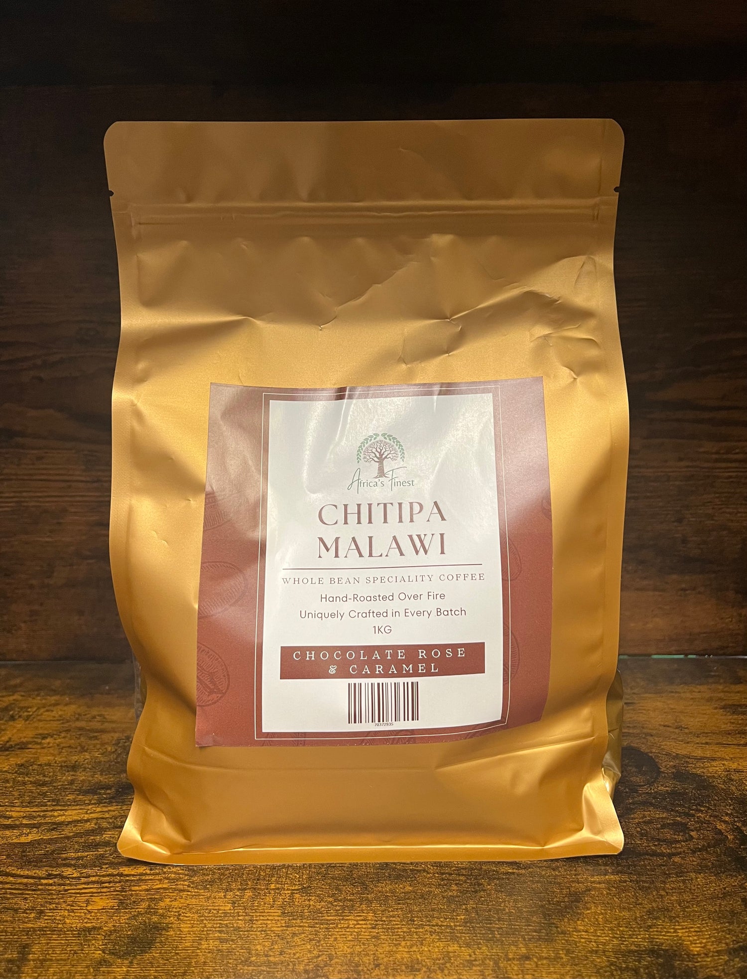 Chitipa Malawi Whole Bean Speciality Coffee Chocolate Rose & Caramel