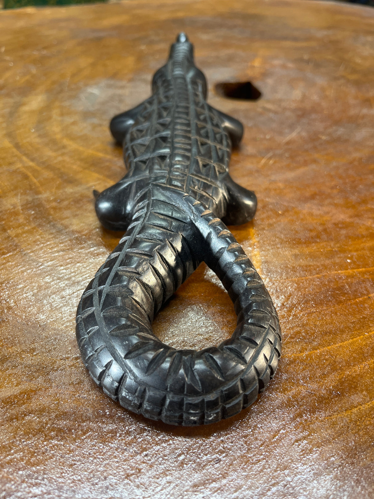 Handmade Ebony Crocodile Malawi