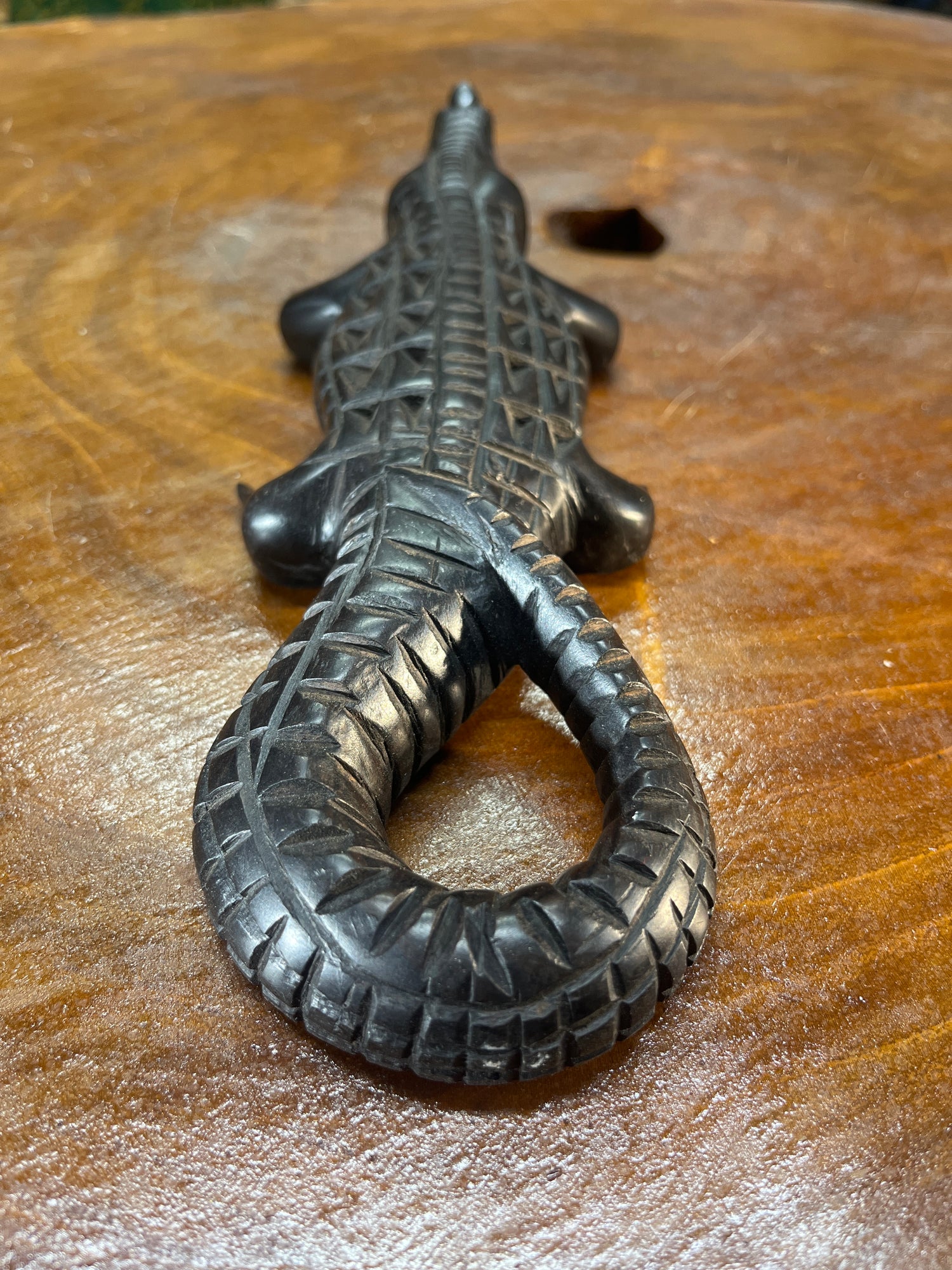 Handmade Ebony Crocodile Malawi