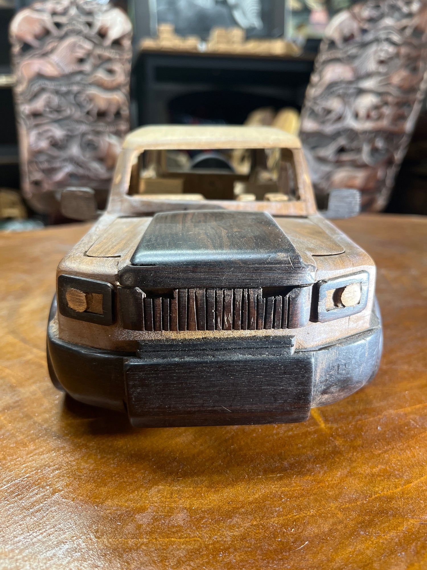 Landrover Defender V2.1 Hand Carved Mahogany with Ebony