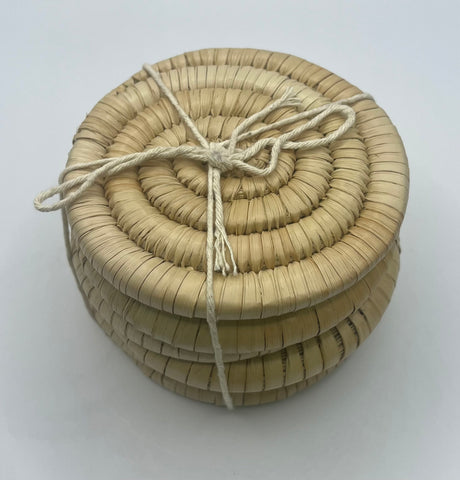 Effie V - Wicker Coaster Set (6 Coasters)