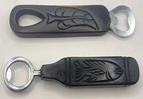 Ebony Block Handle Bottle Opener
