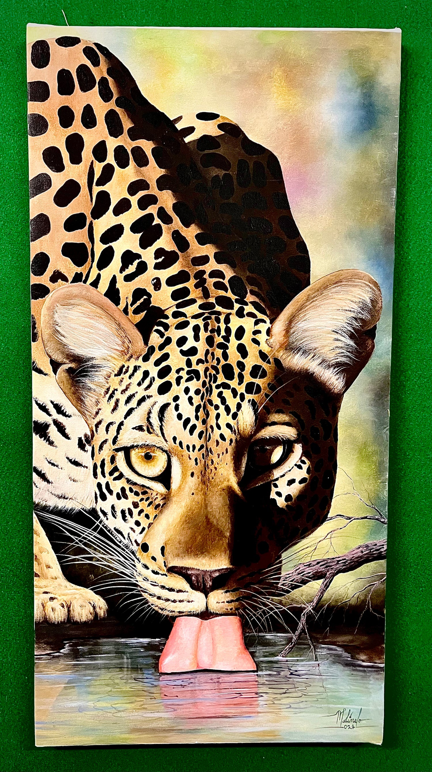 Acrylic Painting On Canvas - 'Thirsty'