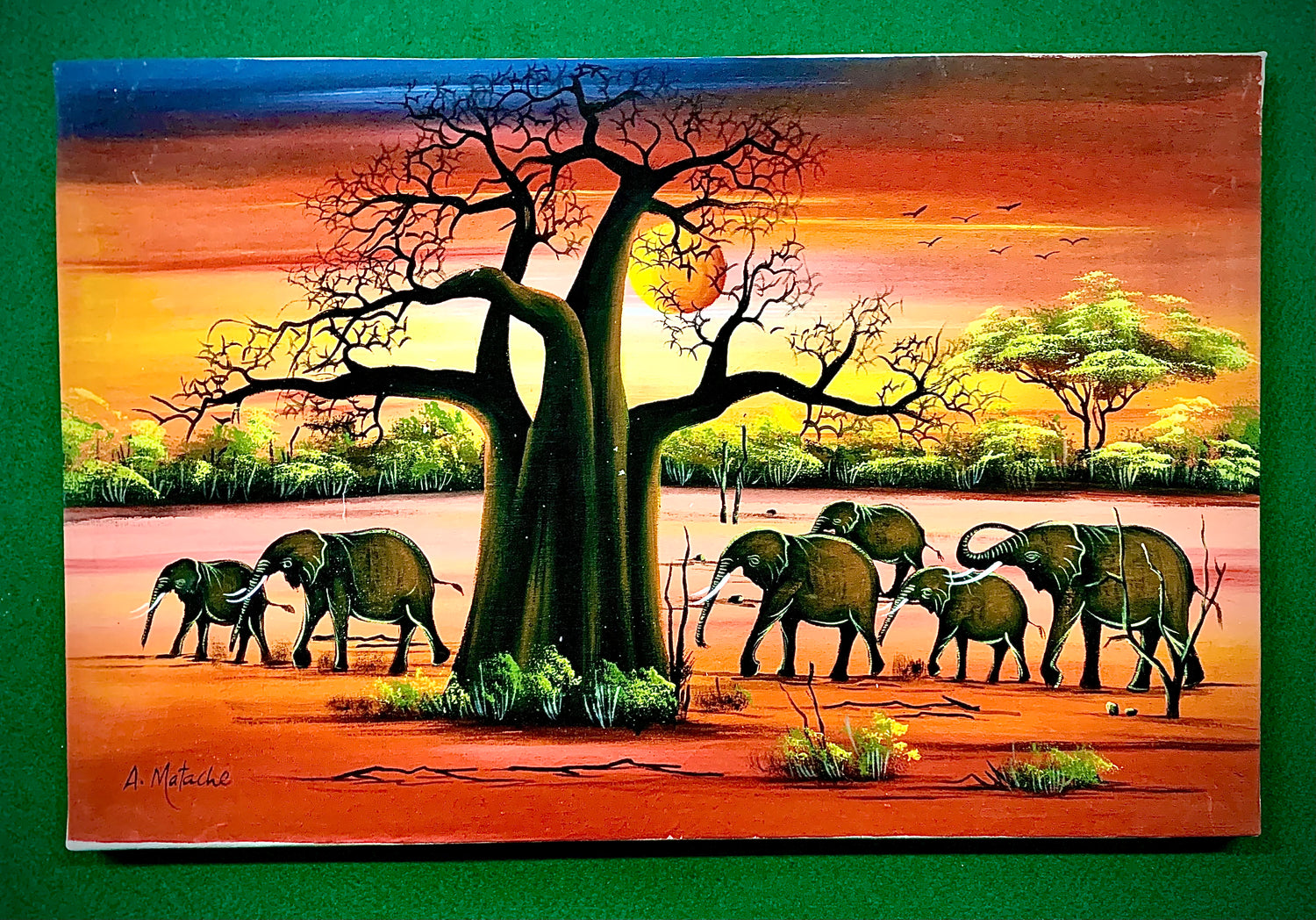 Acrylic Painting On Canvas - 'The Tree Of Life'