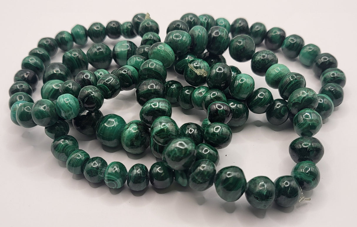 Malachite Beaded Bracelets