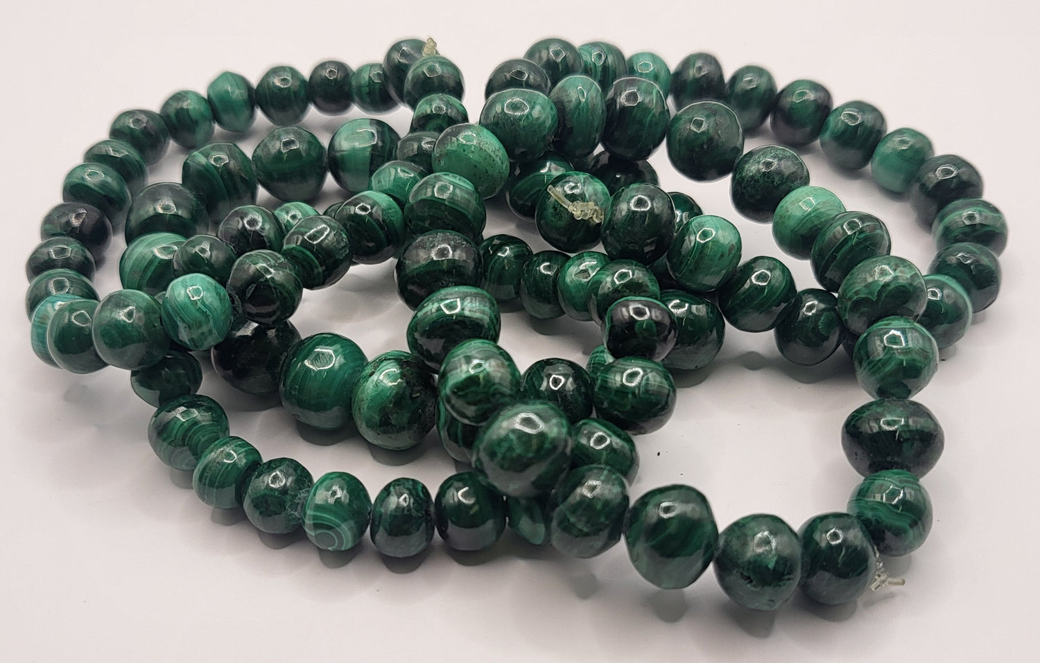 Malachite Beaded Bracelets