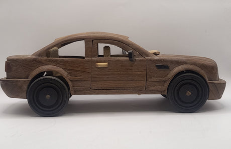 Unique Hand Carved Wooden Cars