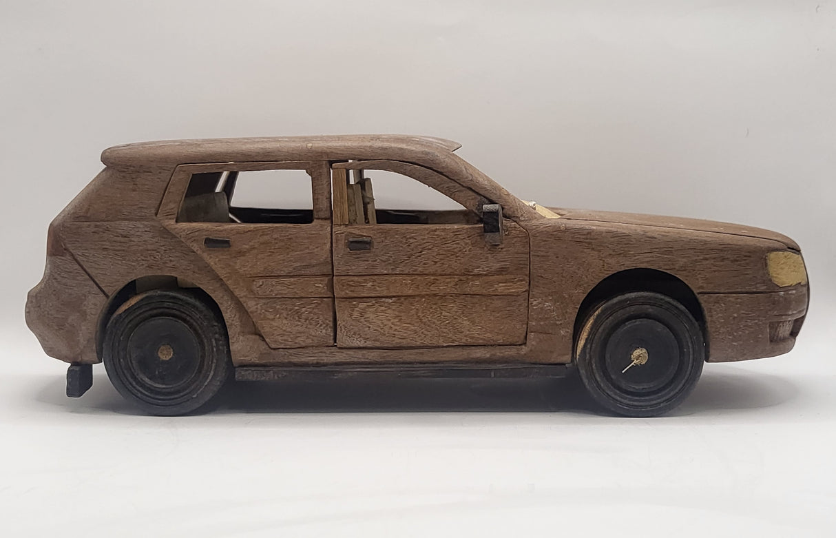 Unique Hand Carved Wooden Cars