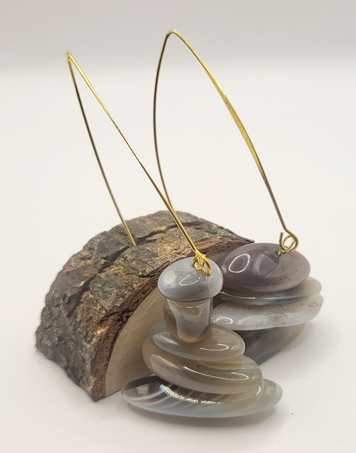 Agate Earrings