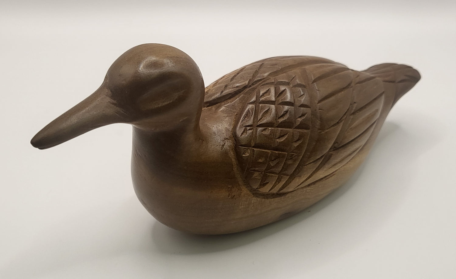 Wooden Hand Carved Duck