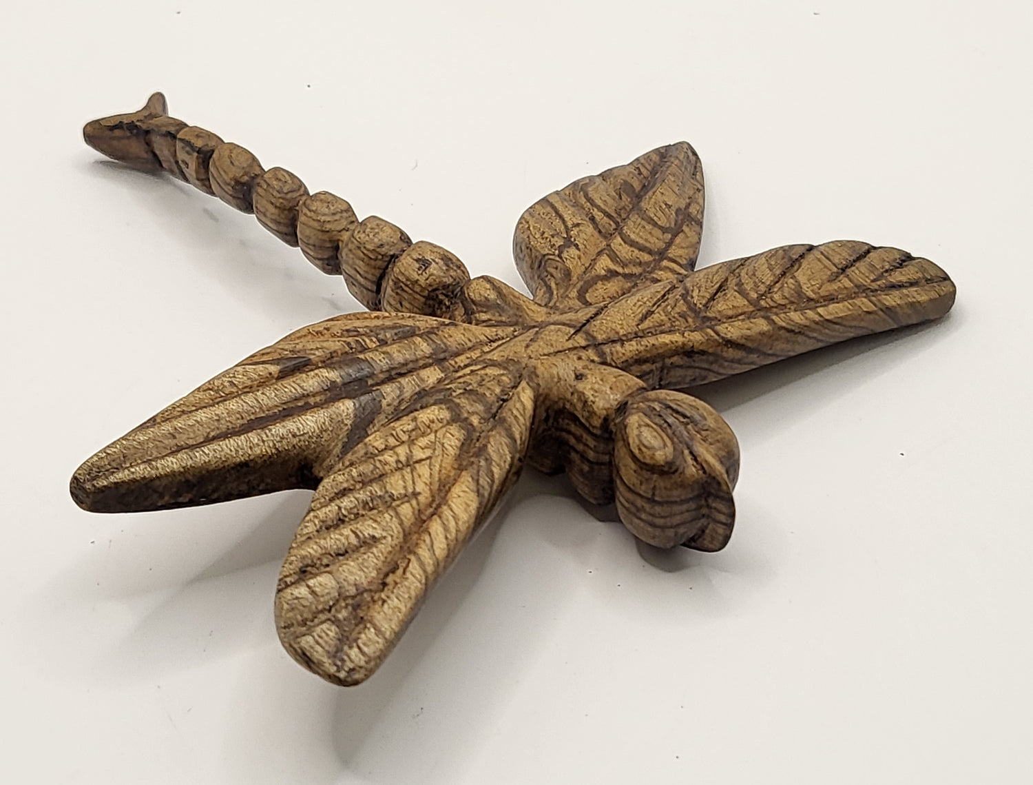 Wooden Hand Carved Dragonflies