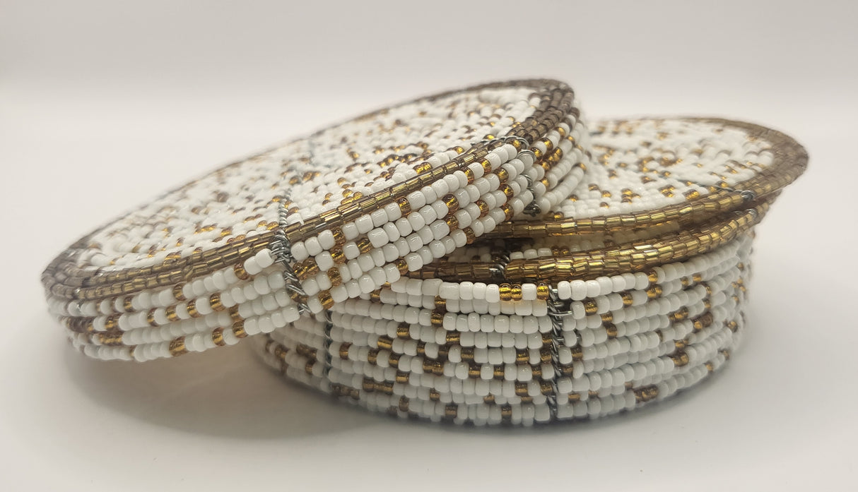 Beaded Coasters