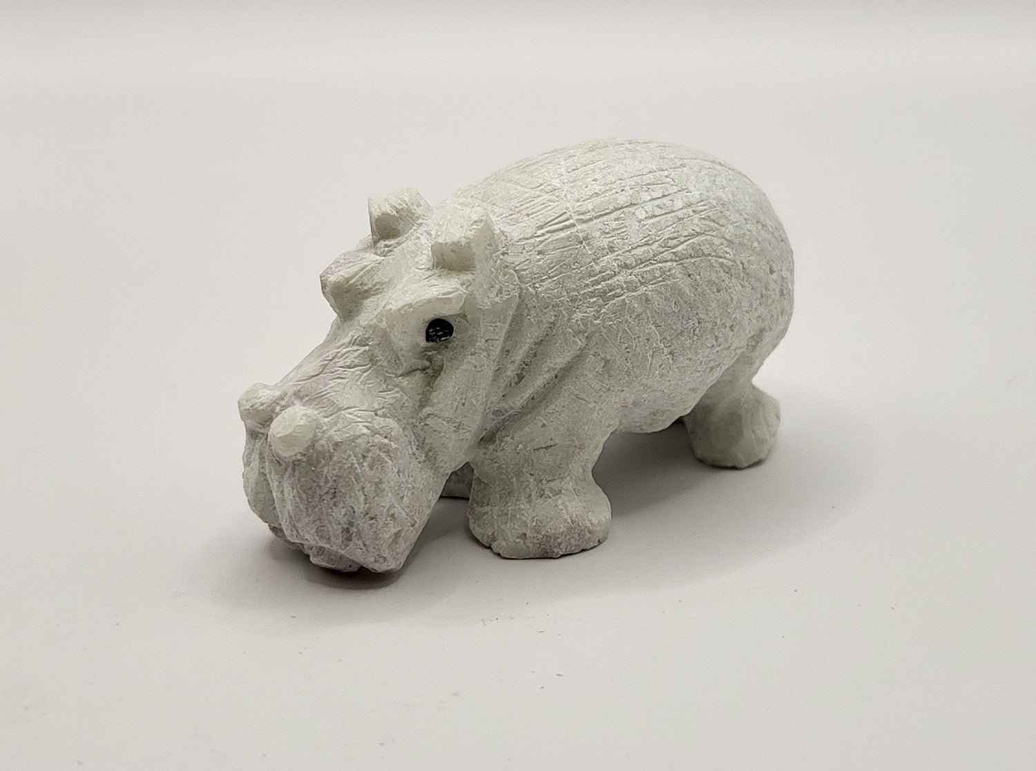 White Stone Hippos