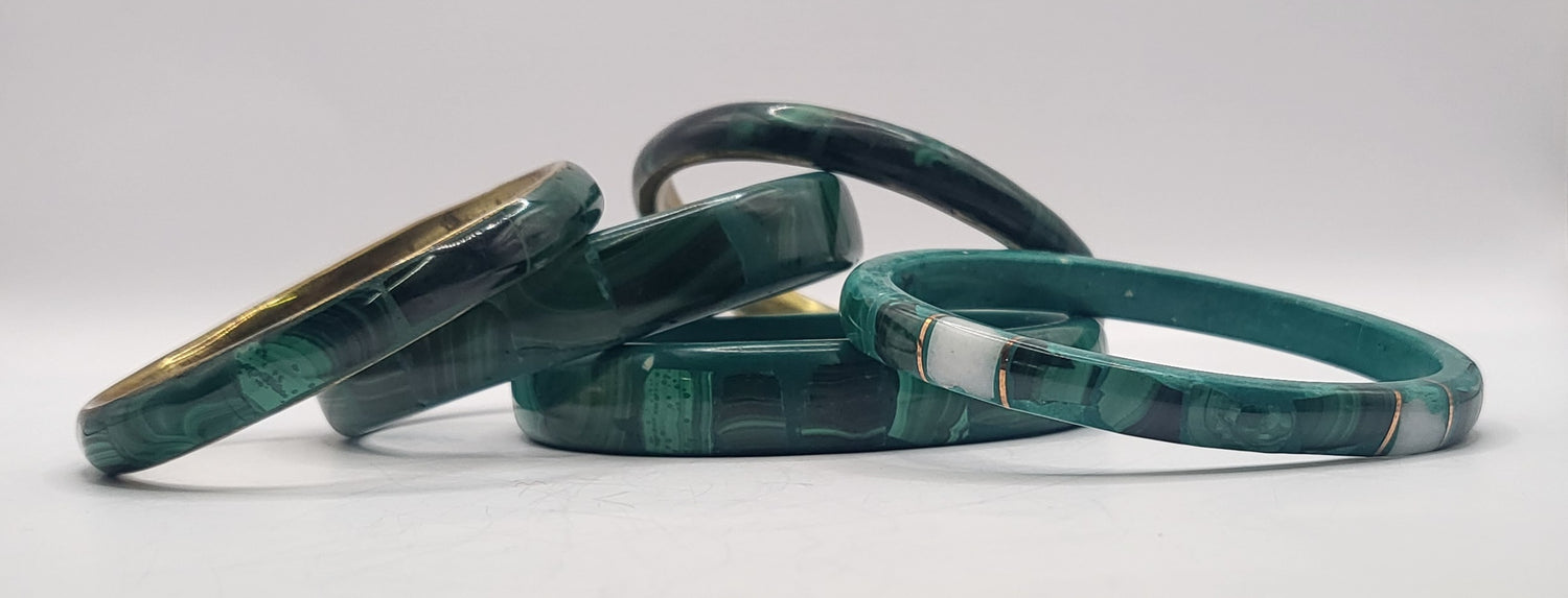 Malachite Bangles