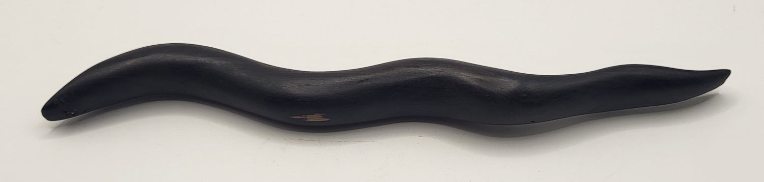 Ebony Hand Carved Worms
