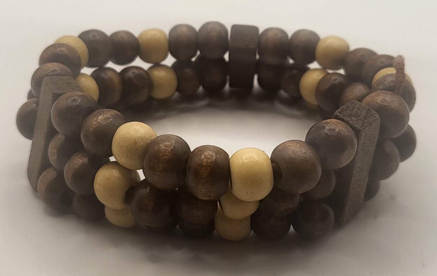 Three Strand Mixed Bracelet
