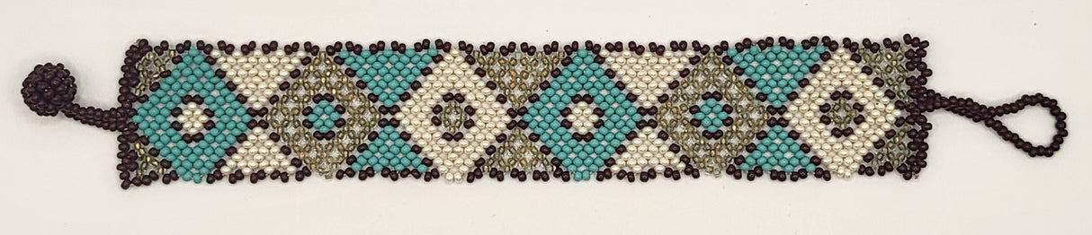 Beaded Bracelet with Clasp