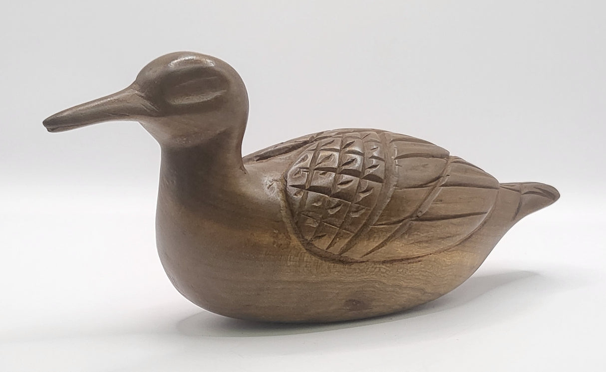 Wooden Hand Carved Duck