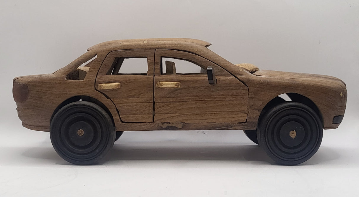 Unique Hand Carved Wooden Cars