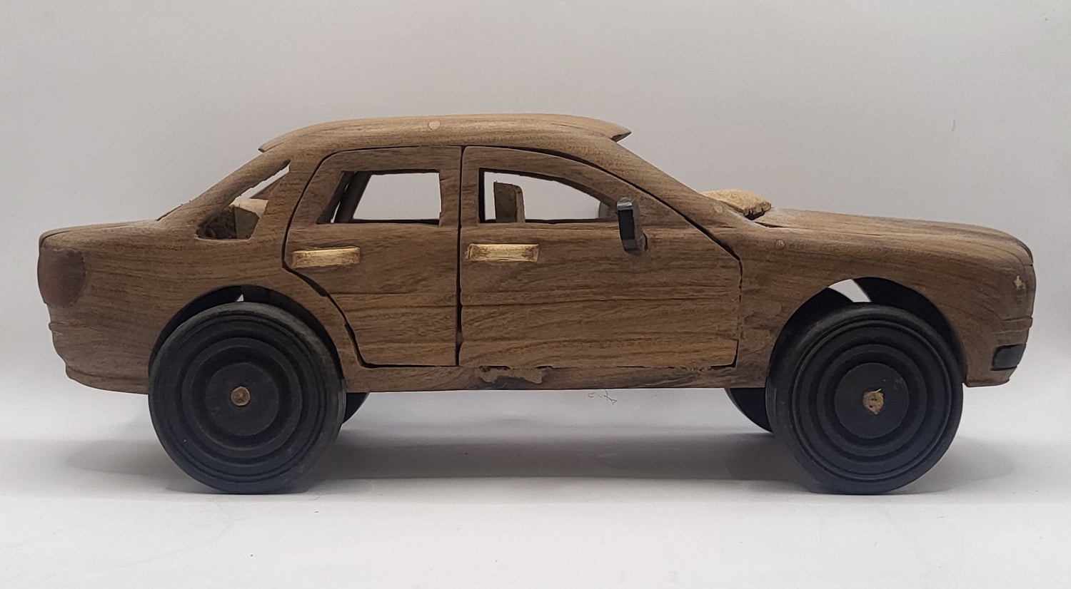 Unique Hand Carved Wooden Cars