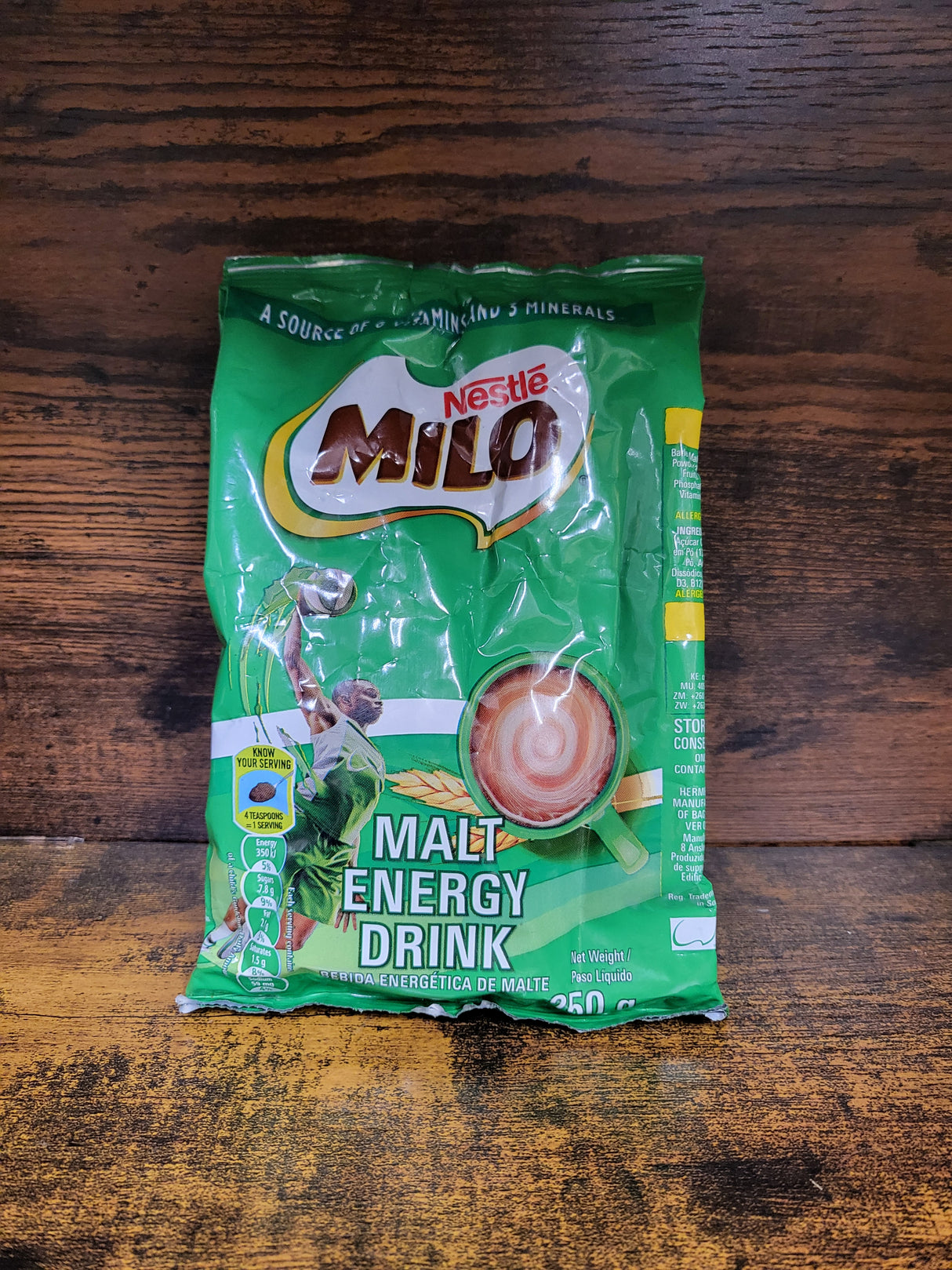 Nestle South African Milo 250g Bag