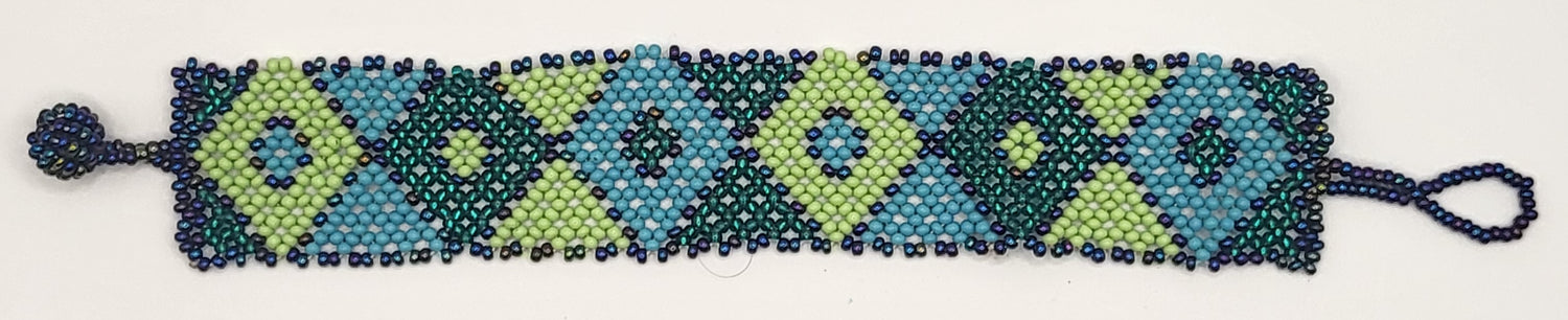 Beaded Bracelet with Clasp
