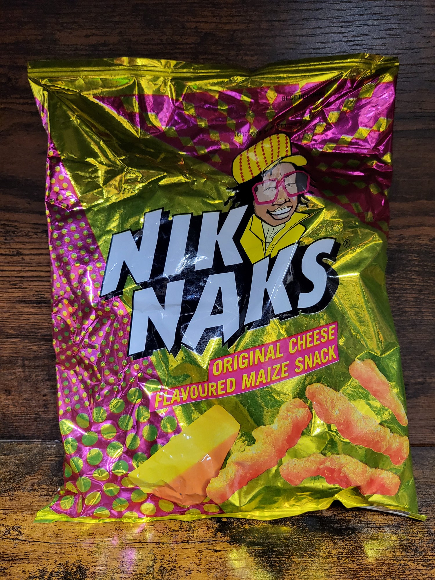 Simba Nik Naks Original Cheese Crisps 135g Bag
