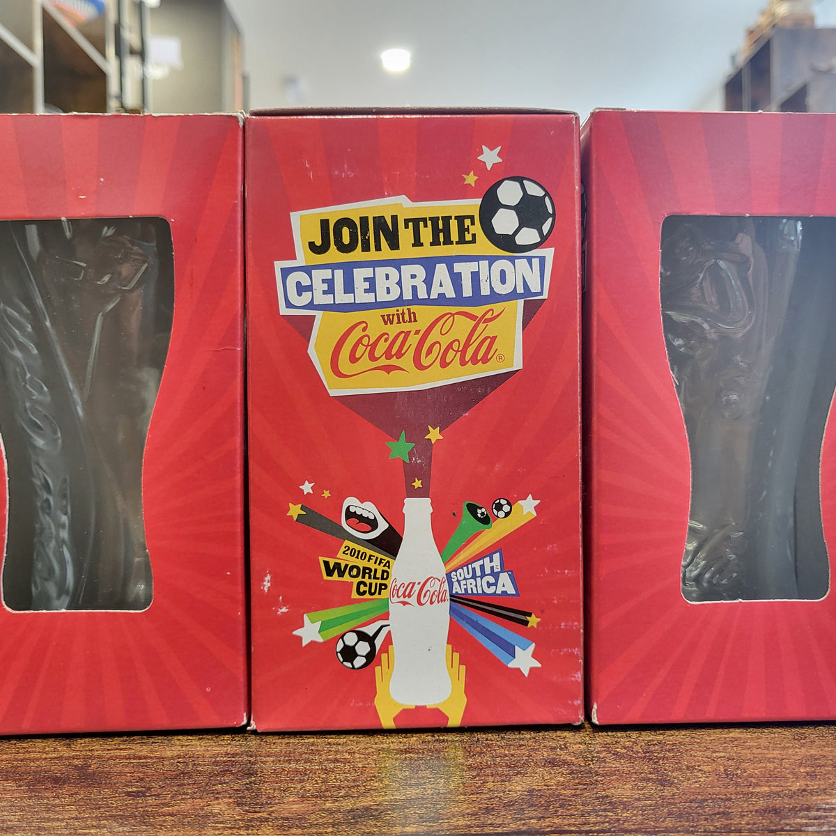 2010 Coca Cola World Cup South Africa Glasses – Africas Finest