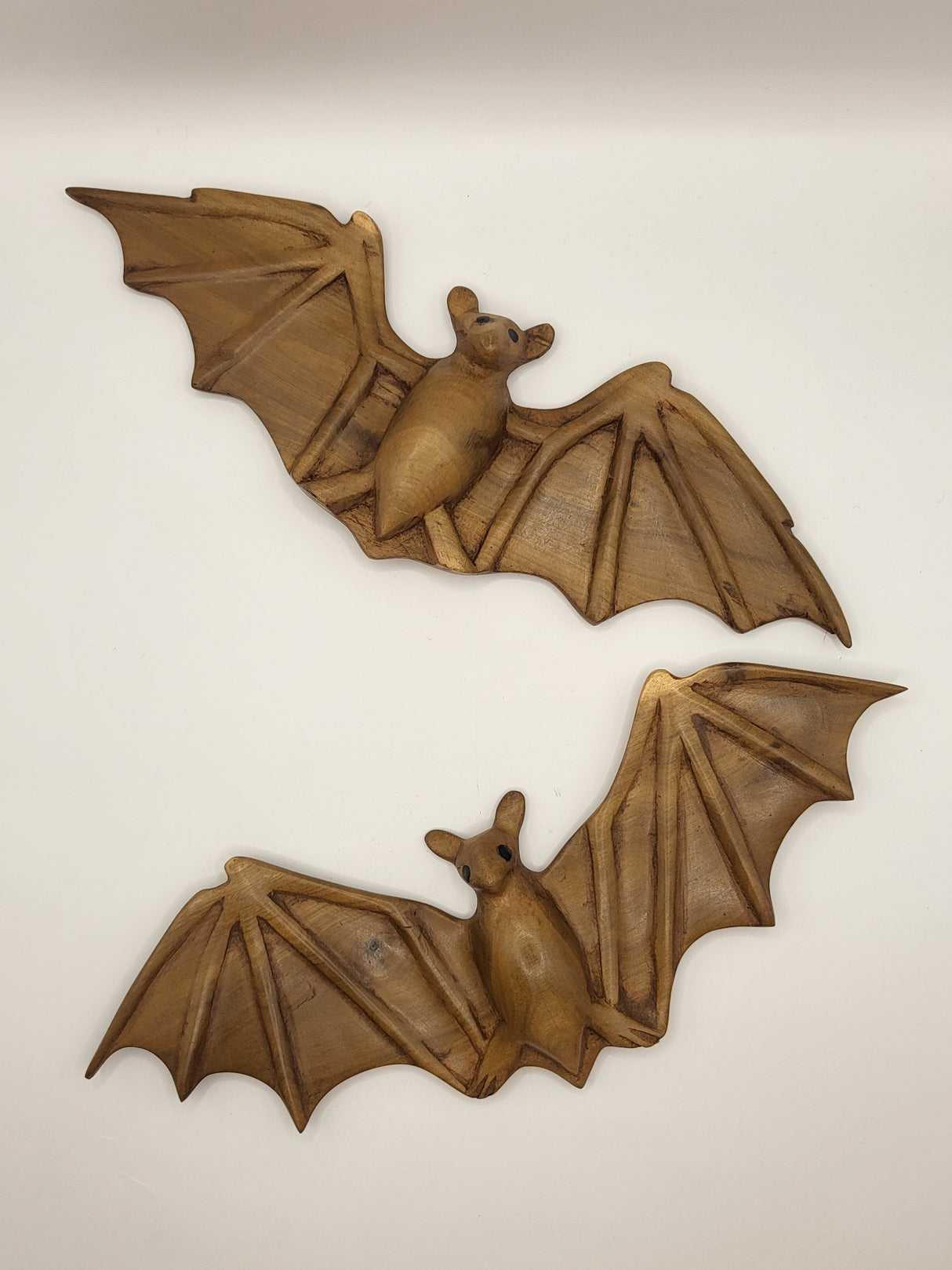 Wooden Wide Winged Bats